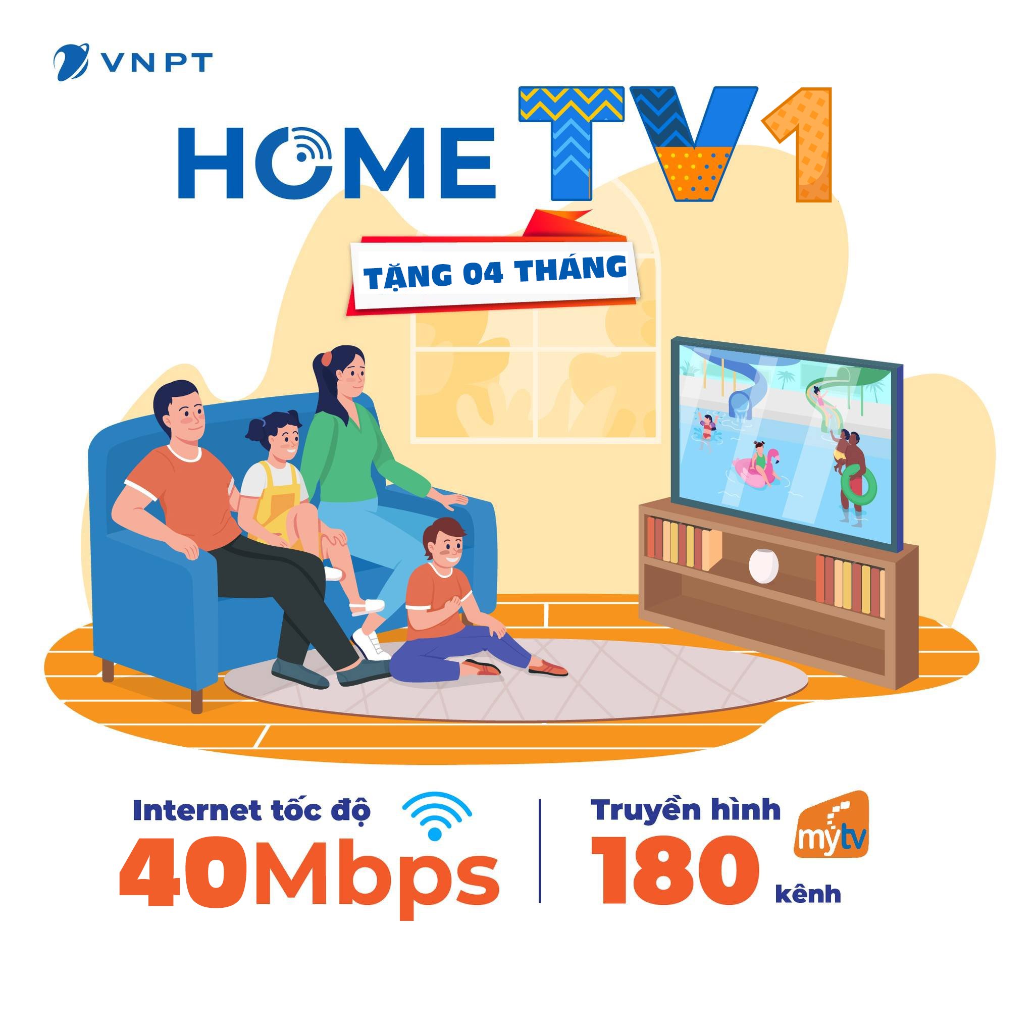 Gói Home Tv1 Vnpt