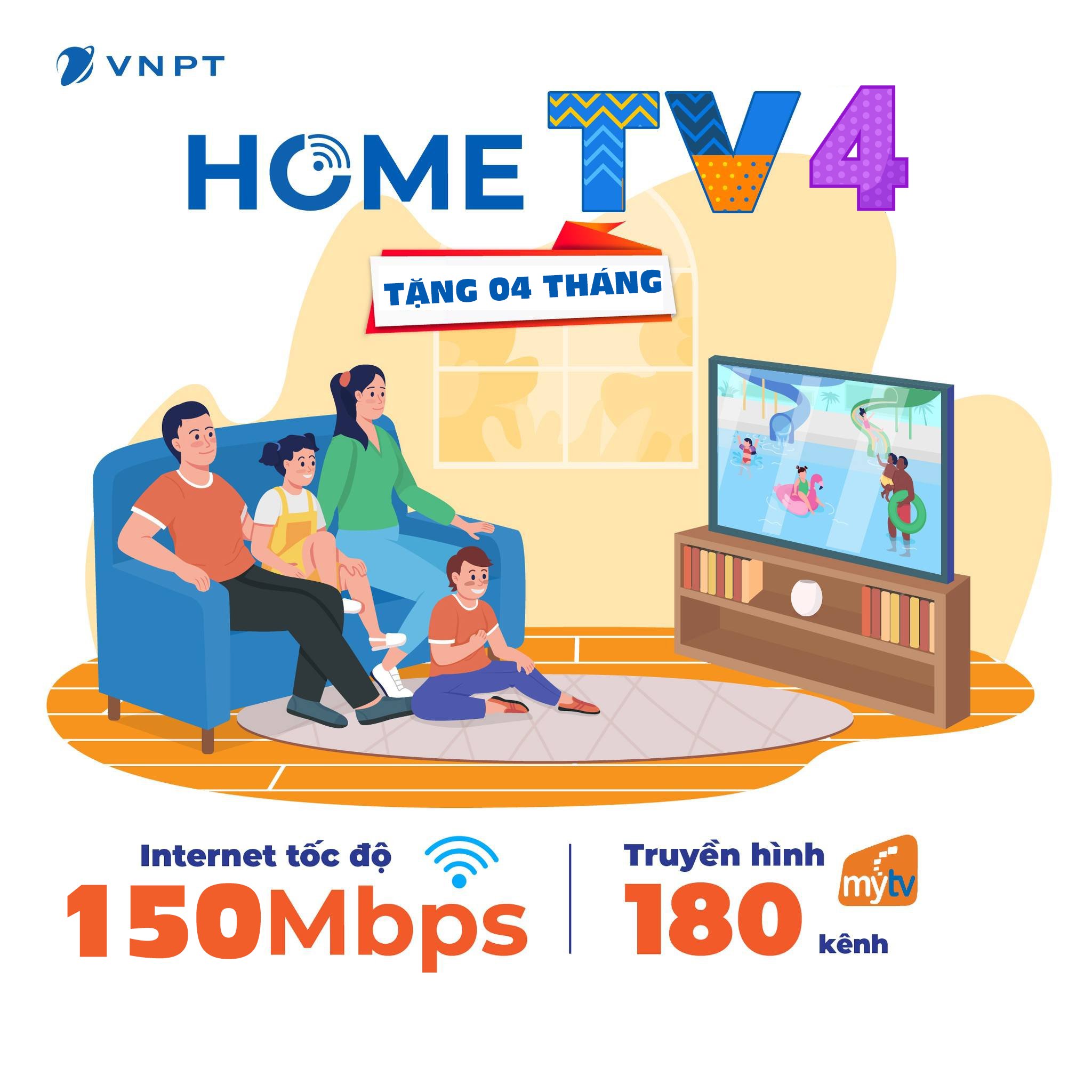 Gói Home Tv4 Vnpt