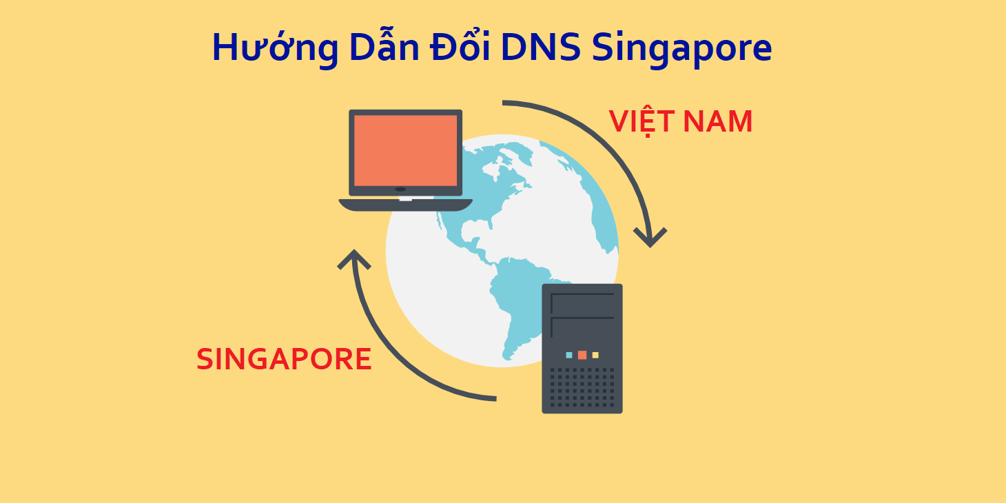 Doi Dns Singapore, đổi dns singapore, dns singapore, hướng dẫn đổi dns singapore