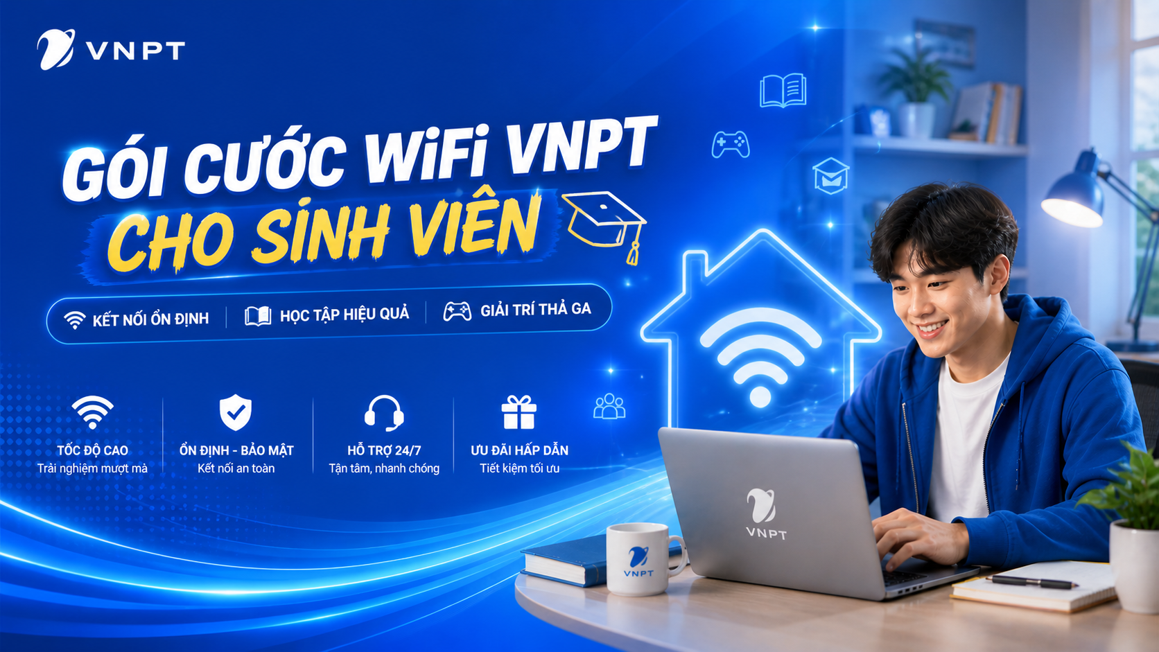 Gói Cước Wifi Vnpt Cho Sinh Viên