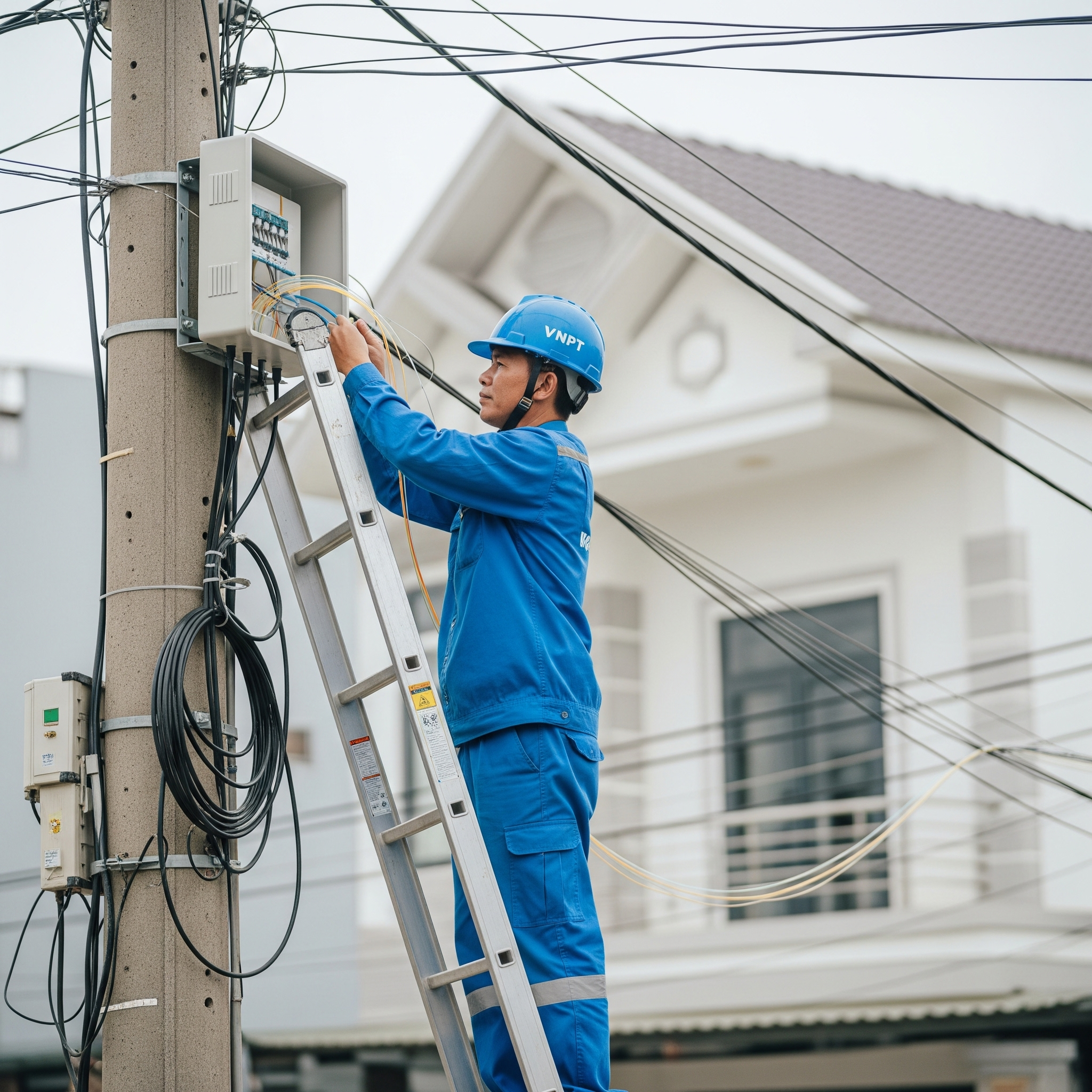 Kỹ Thuật Triển Khai Lắp Internet Wifi Vnpt Tại Tân Bình