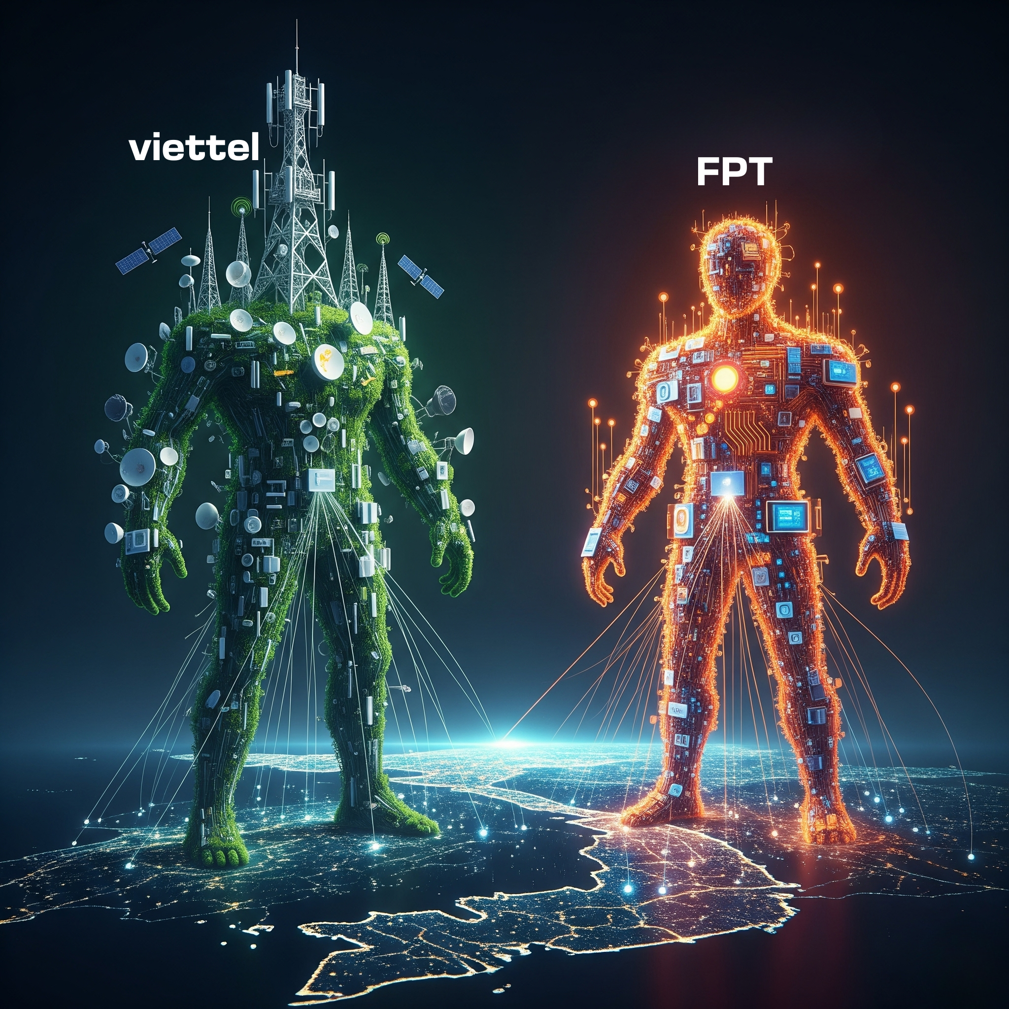 Viettel Và Fpt Là 2 Nhà Mạng Lớn Tại Việt Nam