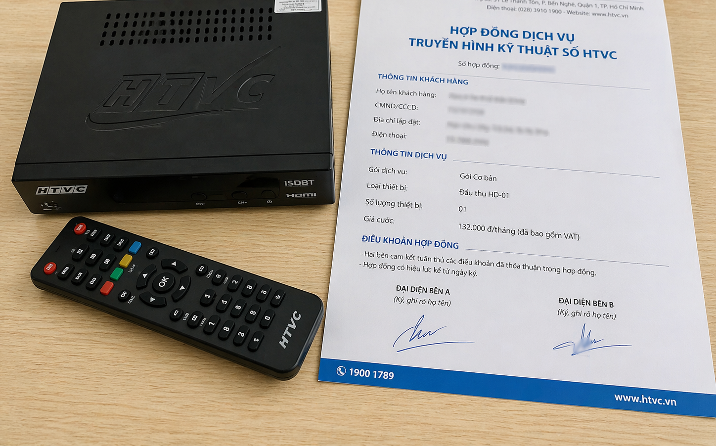 Thiết Bị đầu Thu Htvc Cần Hoàn Trả Khi Hủy Dịch Vụ