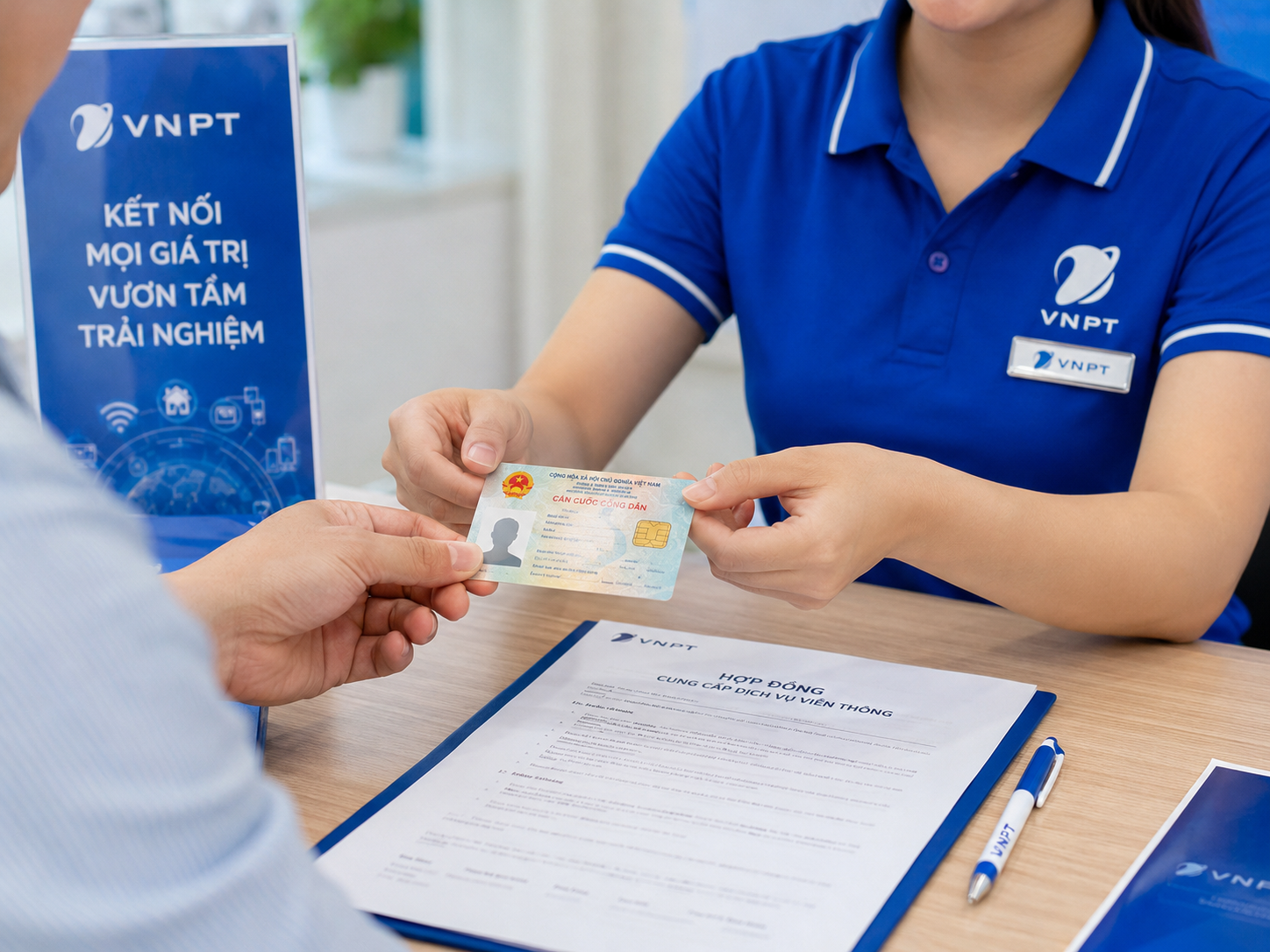 Giấy Tờ Cần Thiết Khi Lắp Mạng Vnpt