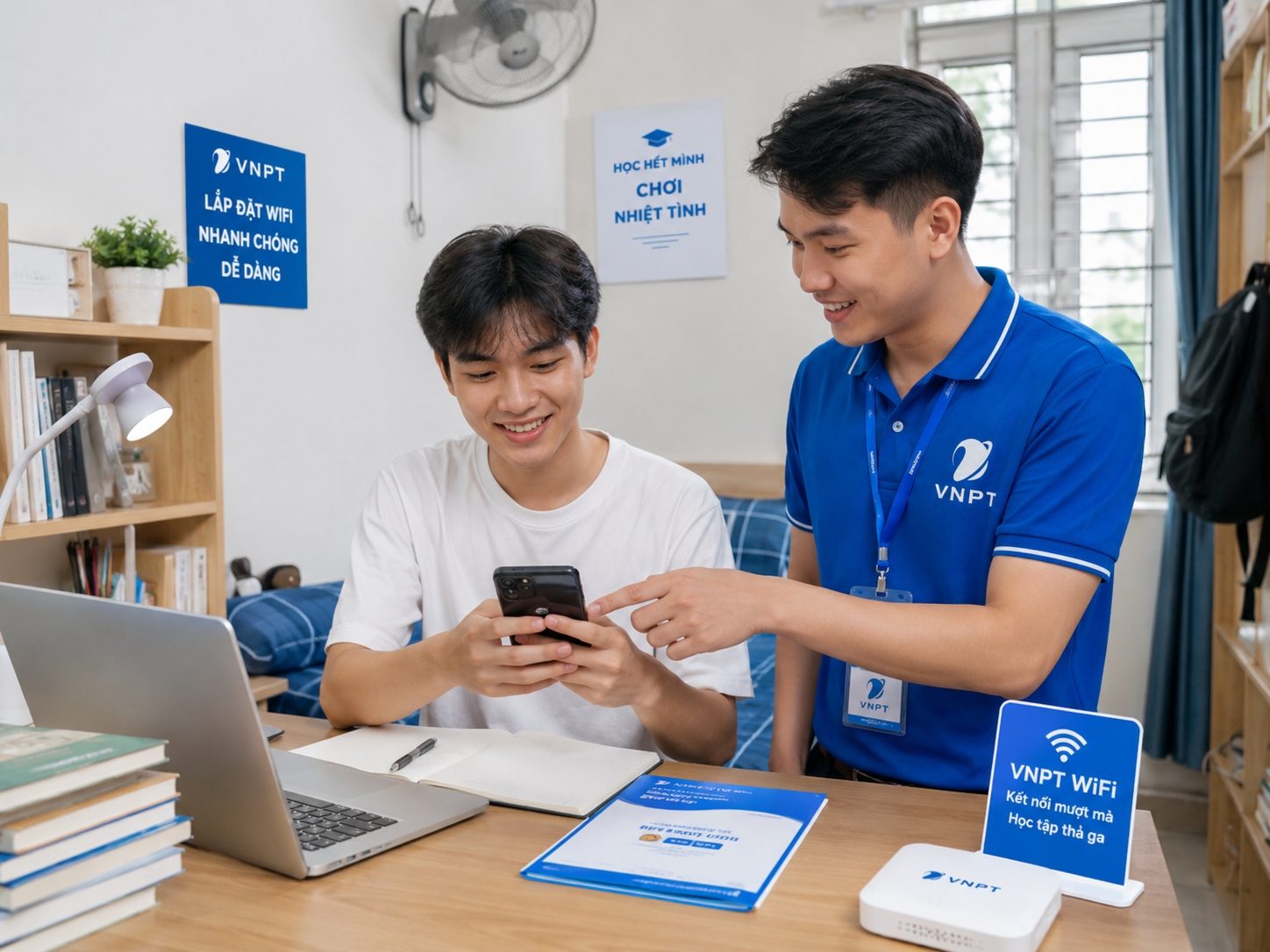 Thục Tục đơn Giản Cho Sinh Viên ở Thuê Khi đăng Ký Wifi