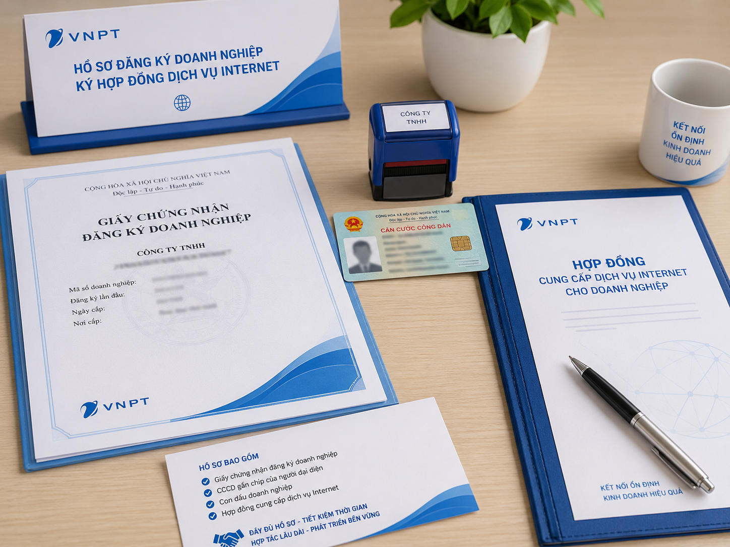 Hồ Sơ Lắp Mạng Vnpt Doanh Nghiệp Cần Có
